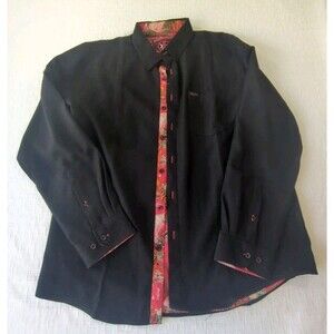 Retro Rifle Max Effort (Black) Dress Shirt XL